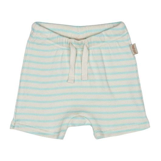 Petit Piao Shorts - Modal Striped - Starlight Blue/Eggnog