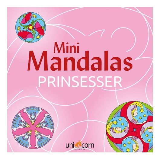 Mini Mandalas Målarbok - Prinsessor