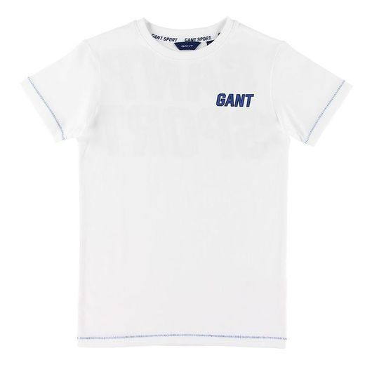 GANT T-shirt - Sport - Vit