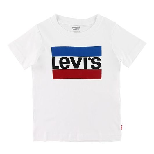 Levis T-shirt - Vit m. Logo