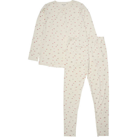 Minymo Pyjamas - Viskos - Strawberry Ice m. Jordgubbar