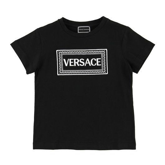 Young Versace T-shirt - Svart m. Logo