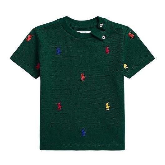 Polo Ralph Lauren T-shirt - Grön m. Logotyper