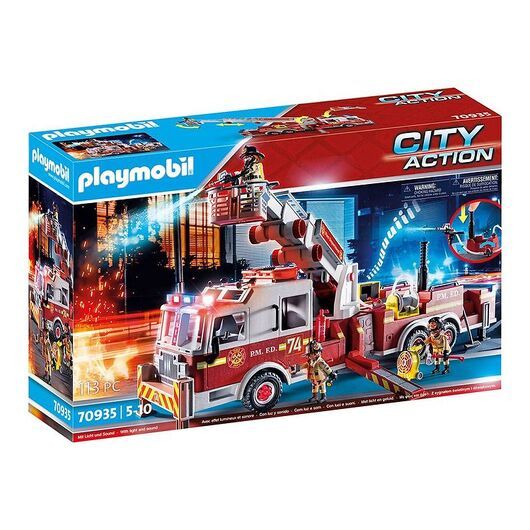 Playmobil City Action - Brandbil: US Tower Stege - 70935 - 113 D