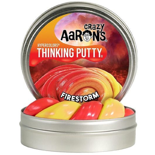 Crazy Aarons Putty Slim - Ö 10 cm - Hypercolors - Fire Storm