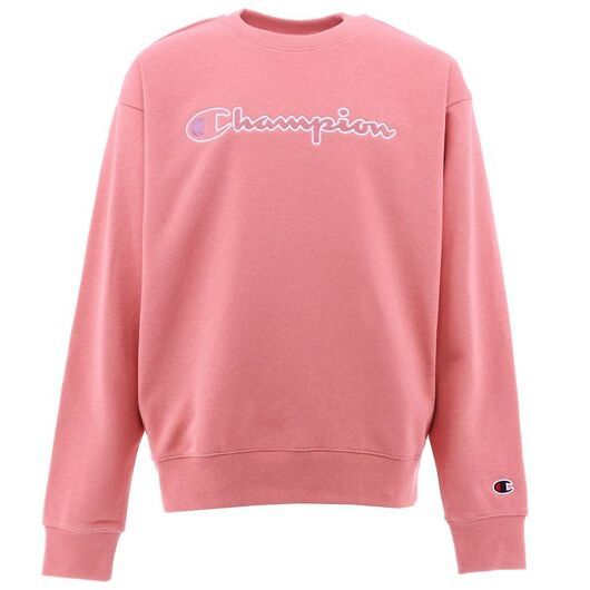 Champion Fashion Sweatshirt - Rosa med Logo